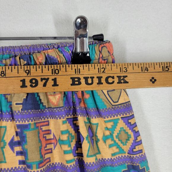 Vintage Chicos Pants Womens Large Abstract Cottagecore Grandma 100% Cotton Pant - Picture 3 of 12